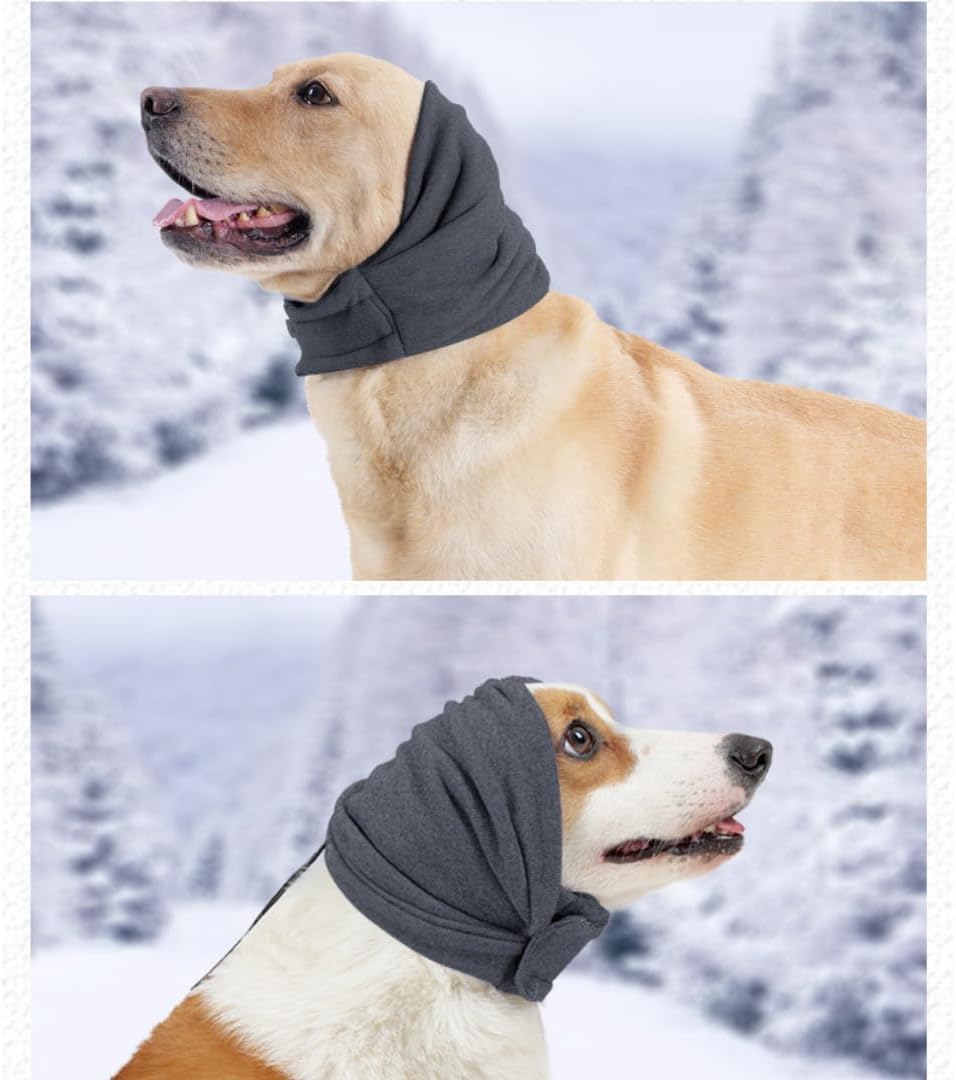 Dog Calming Hoodie - Anxiety Relief Ear Wrap